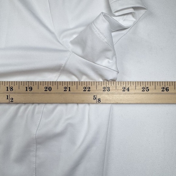 Jamie Sadock Top Sz 2X NEW White 1/4 Zip Tennis Pickleball UPF Cooling Wicking - Picture 8 of 13